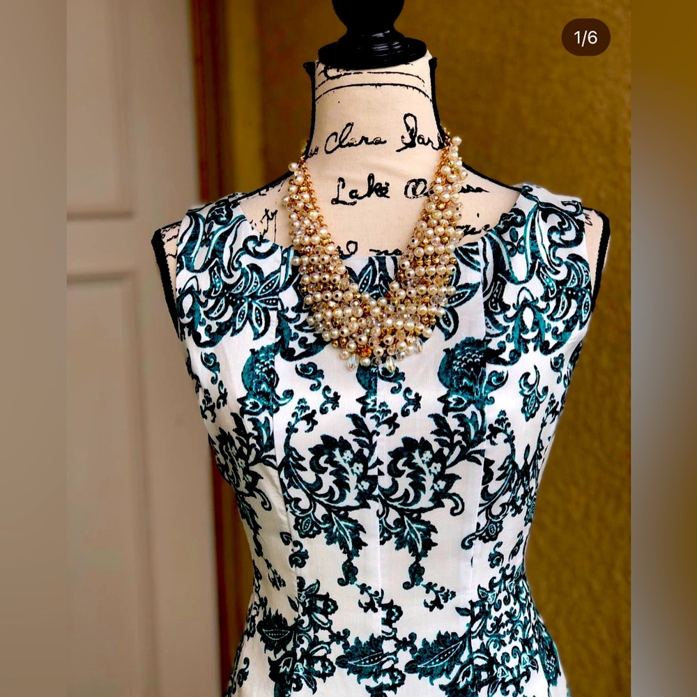 Fit and Flate dress with blazer